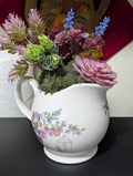 Floral Teacup Faux Succulent Arrangement
